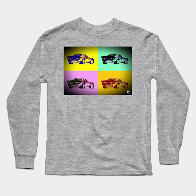 Geo3Doodles Pop t'art Stratos (2) Long Sleeve T-Shirt by Geo3doodles